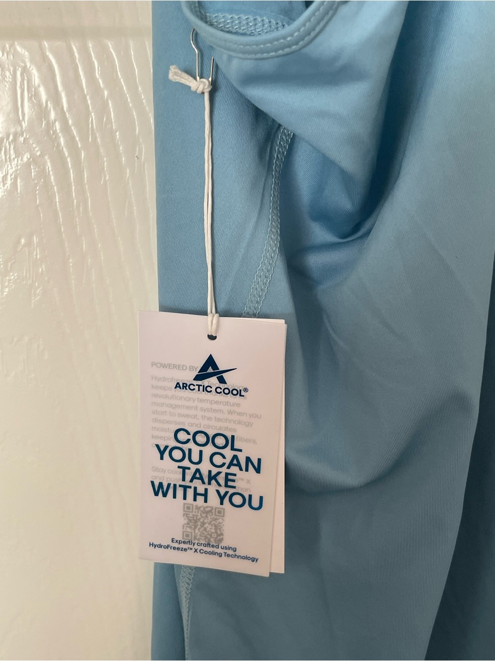 NWT ARCTIC COOL Active Cooling Tank Top Tee - Women's Size XL Blue Racerback NEW - Picture 5 of 6